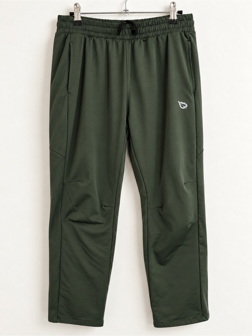 Baleaf Men’s Midweight Fleece-Lined Performance Joggers, Olive Green – Size L